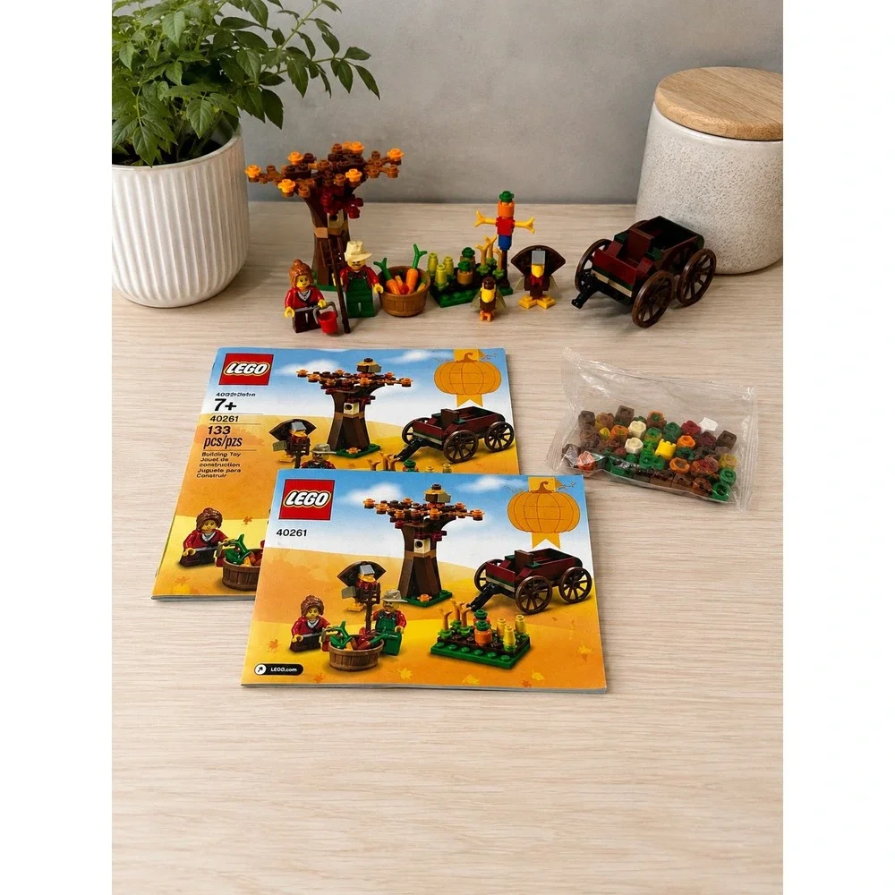 LEGO 40261 Thanksgiving Harvest Complete w/ Instructions and box Retired 2017